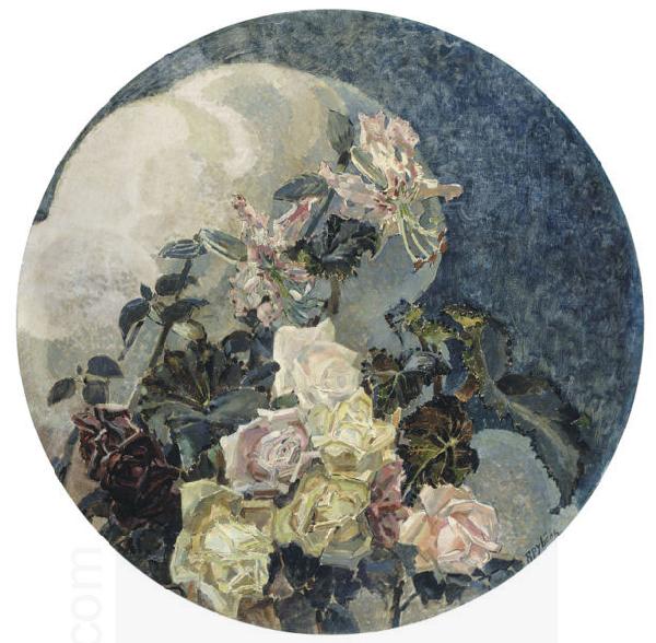 Mikhail Vrubel Roses and Orchids, China oil painting art